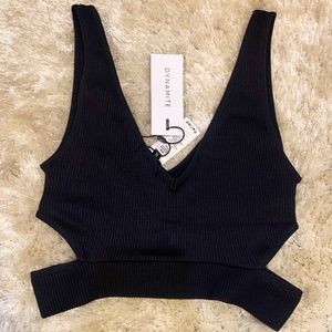 Dynamite | Camisole Cut-Out Steamless Crop Top